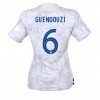 Frankrike Matteo Guendouzi #6 Bortedrakt Kvinner VM 2022 Kortermet